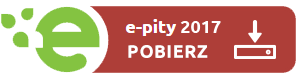Na grafice logotyp e-pitów oraz napis e-pity 2017 pobierz