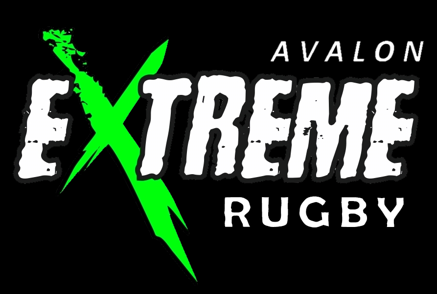 Na grafice logotyp Avalon Extreme Rugby