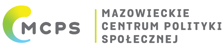 Logo mazowieckiego centrum polityki społecznej