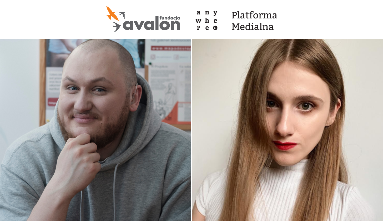 Zdjęcia portretowe gości podcastu - Kuby Stanisławczyka i Malwiny Łapińskiej.